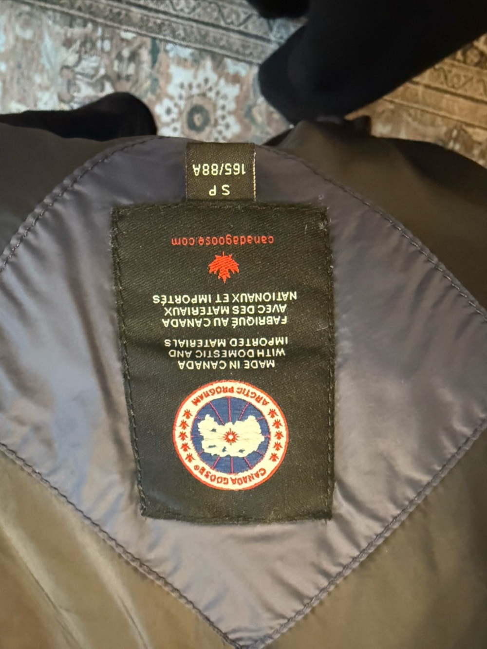 Canada Goose Navy Ellison Hooded Packable Puffer Jacket - Picture 11 of 13